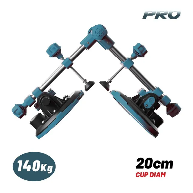 Bormann Ventosa per Piastrelle 140 kg con Manometro