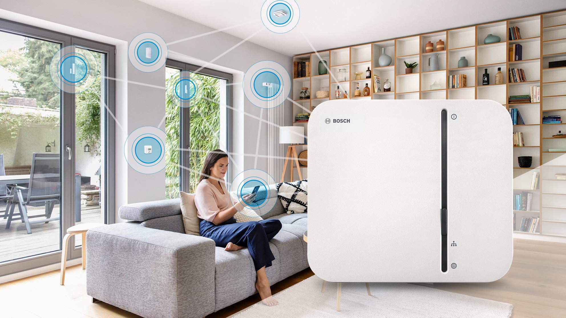Bosch Smart Home Controller hub bianco Amazon Edition