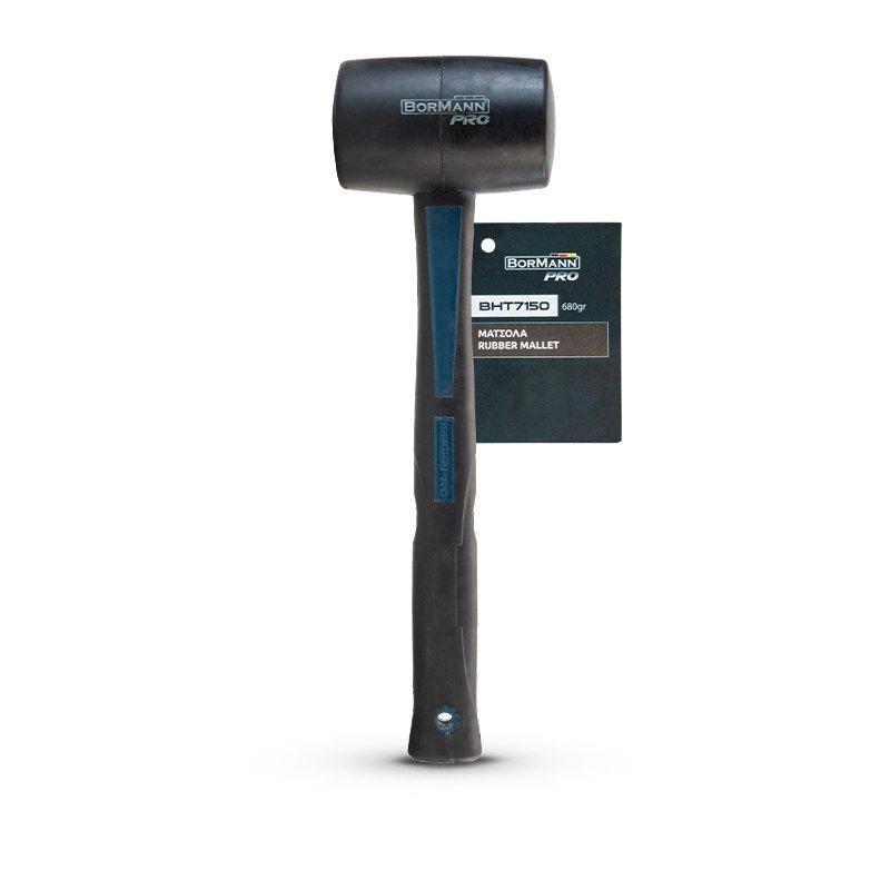 Bormann mazzuola gomma 680 g manico TPR antivibrazione