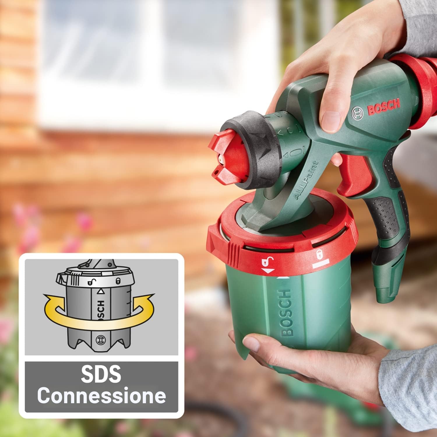 Bosch PFS 7000 Pistola Spruzzo 1400W 1000 ml AllPaint