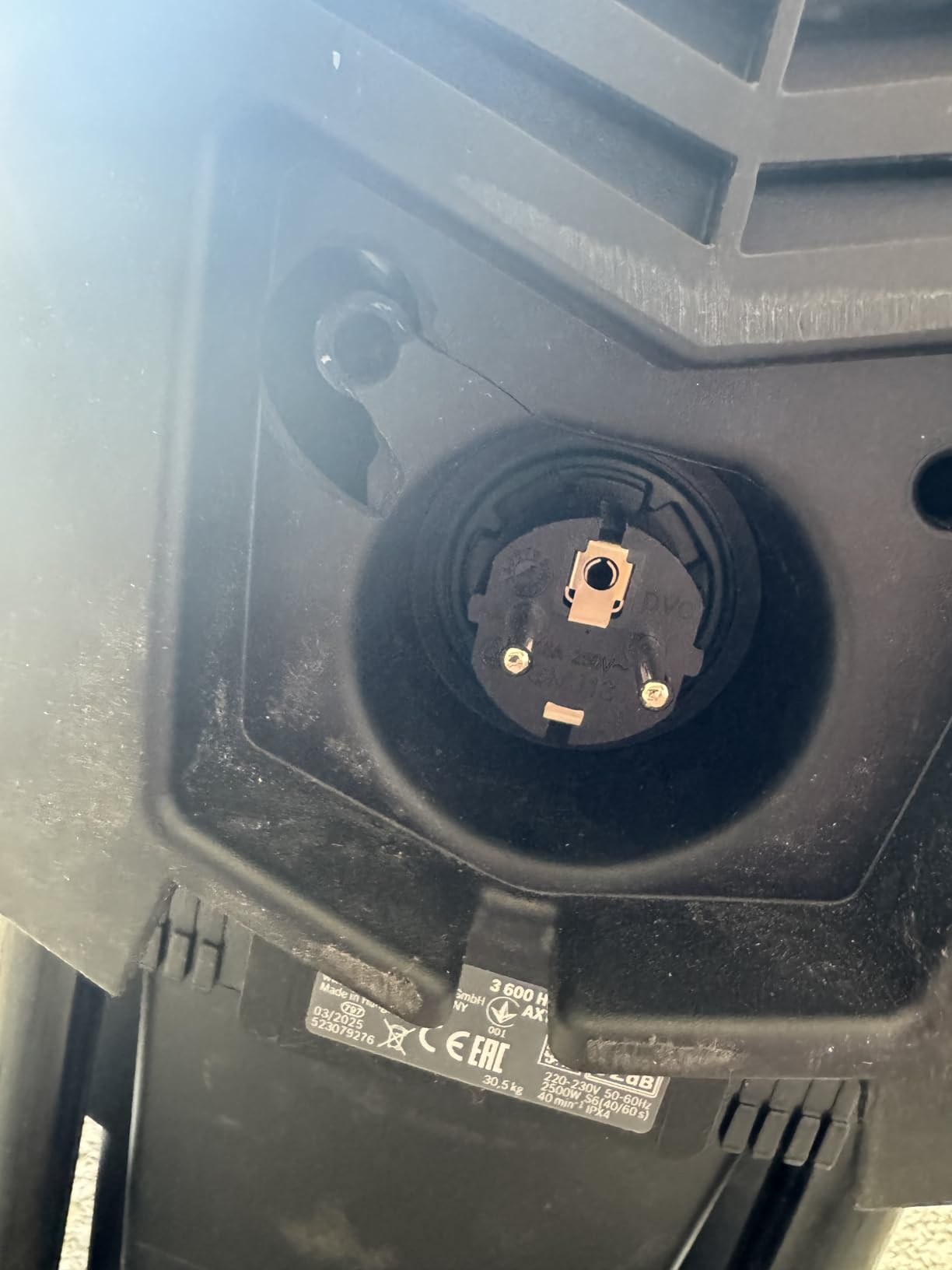 Bosch AXT 25 TC biotrituratore turbina con guanti XL