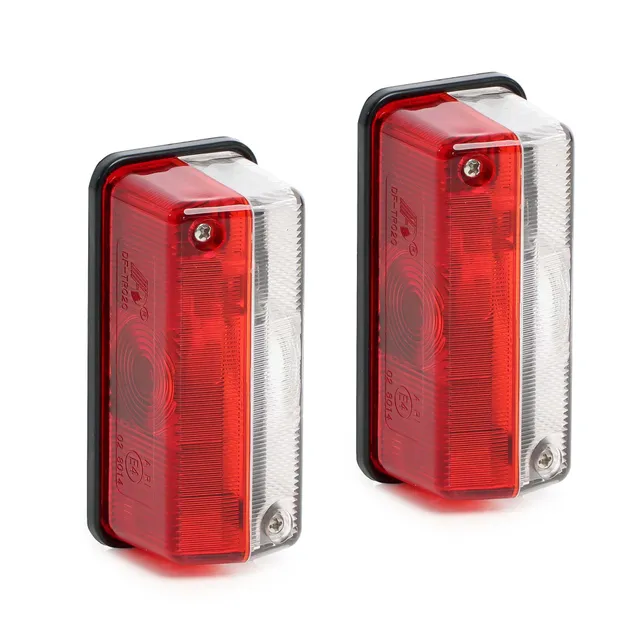 Wiltec Luci Posizione Fanali Ingombro Rimorchio Set 2