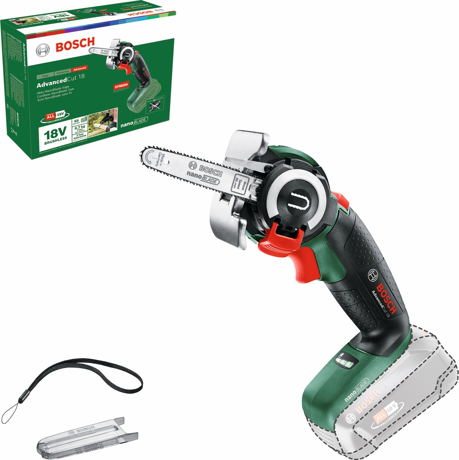 Bosch UniversalCut 18V-65 microsega senza batteria