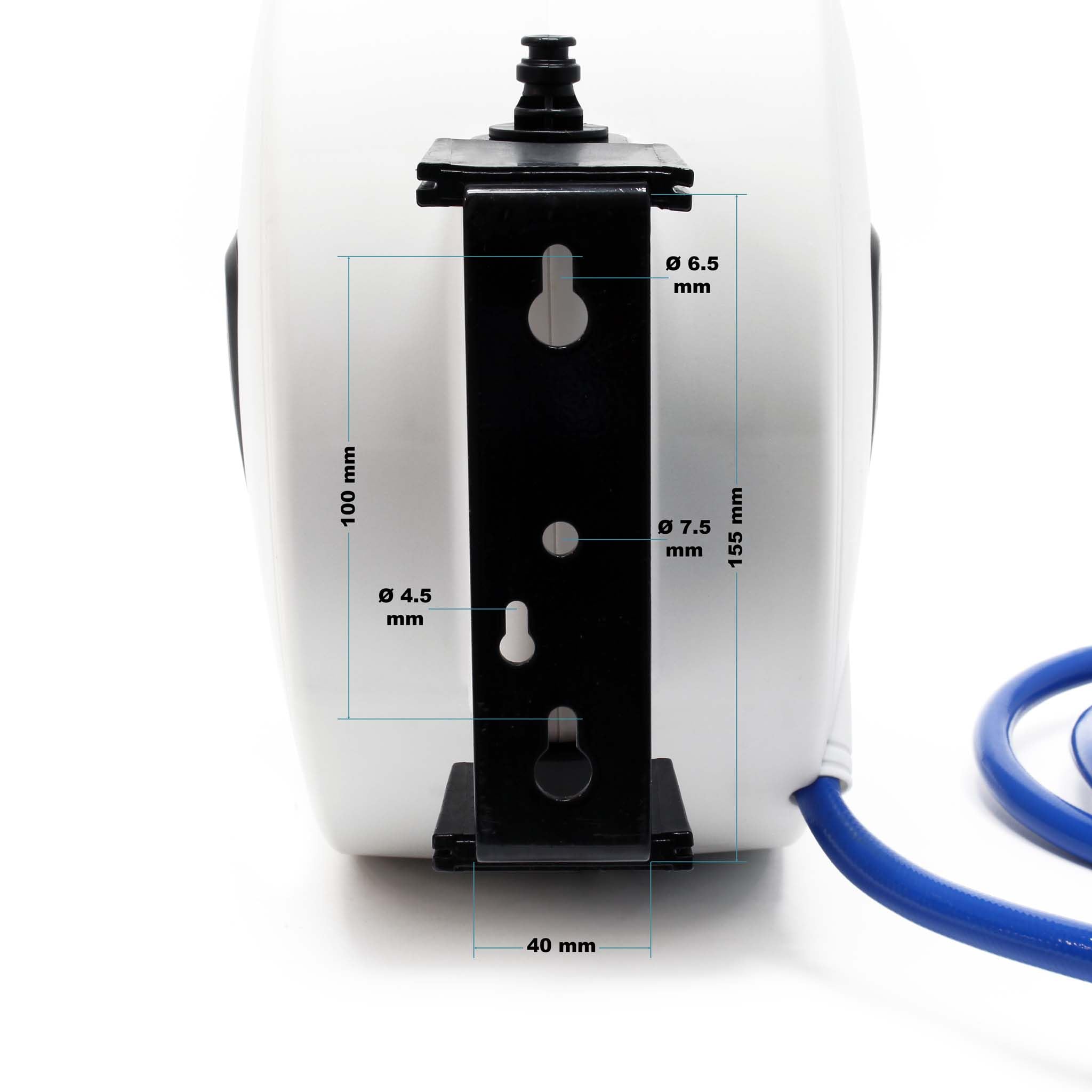 Wiltec Avvolgitubo Automatico 20 m Aria Compressa 8 Bar
