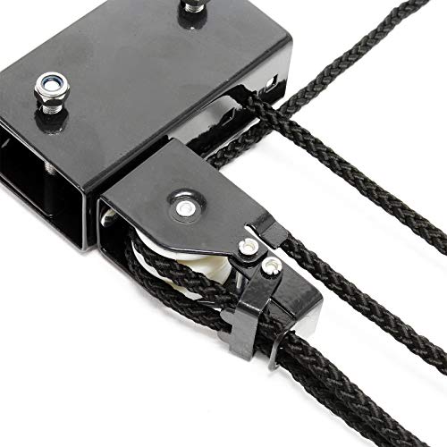 Wiltec Sollevatore soffitto bici kayak 45 kg carrucola