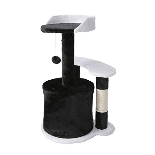 Wiltec Tiragraffi 65 cm Nero Bianco Nicchia Piattaforma