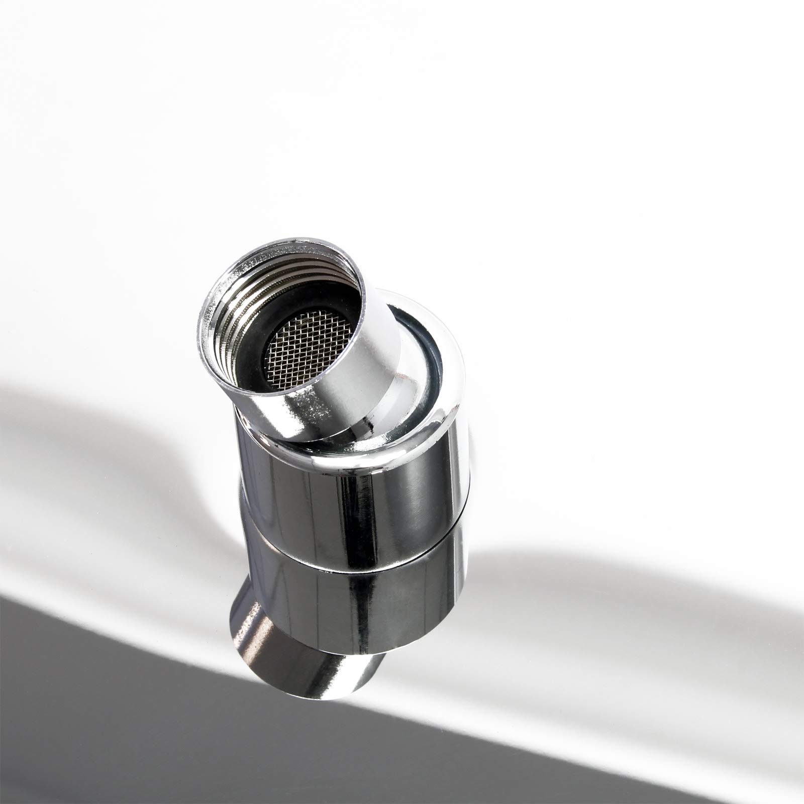 Wiltec Soffione Doccia Quadrato 40x40 cm Effetto Pioggia Inox