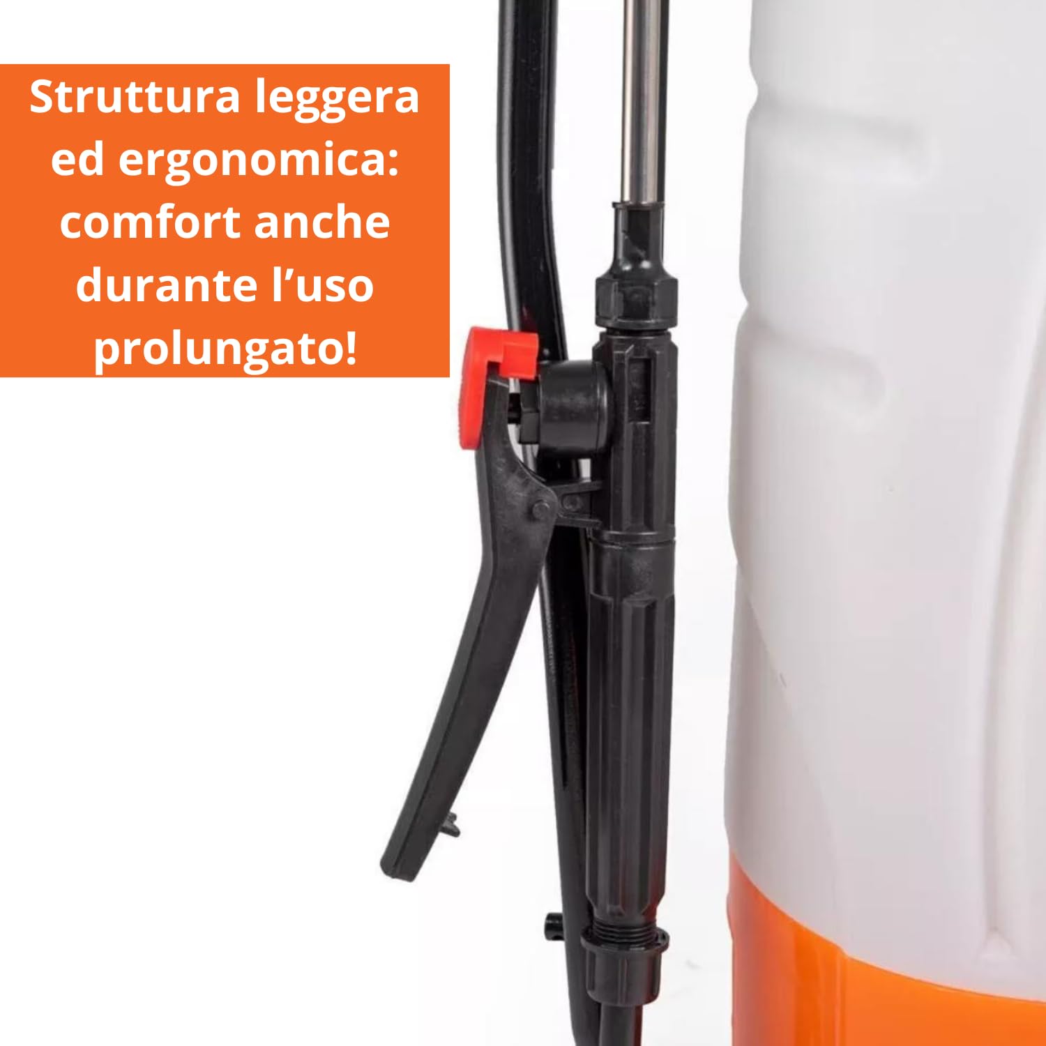 DE ROSA SHOP Pompa Irroratrice Batteria 16L 12V a spalla verderame