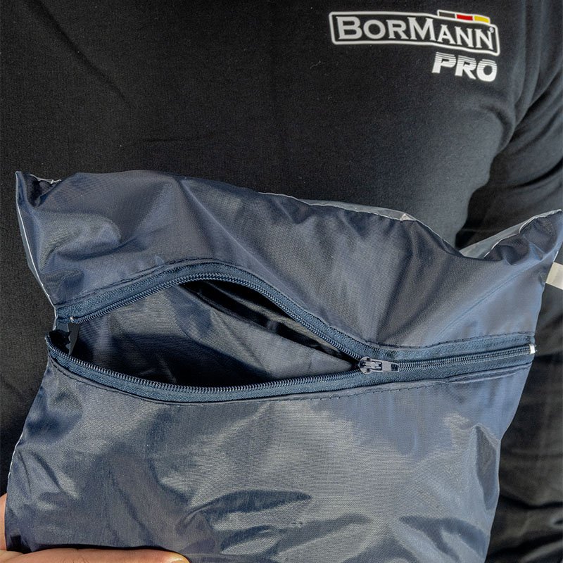 Bormann Tuta Antipioggia Nylon Impermeabile XXL 0,16mm