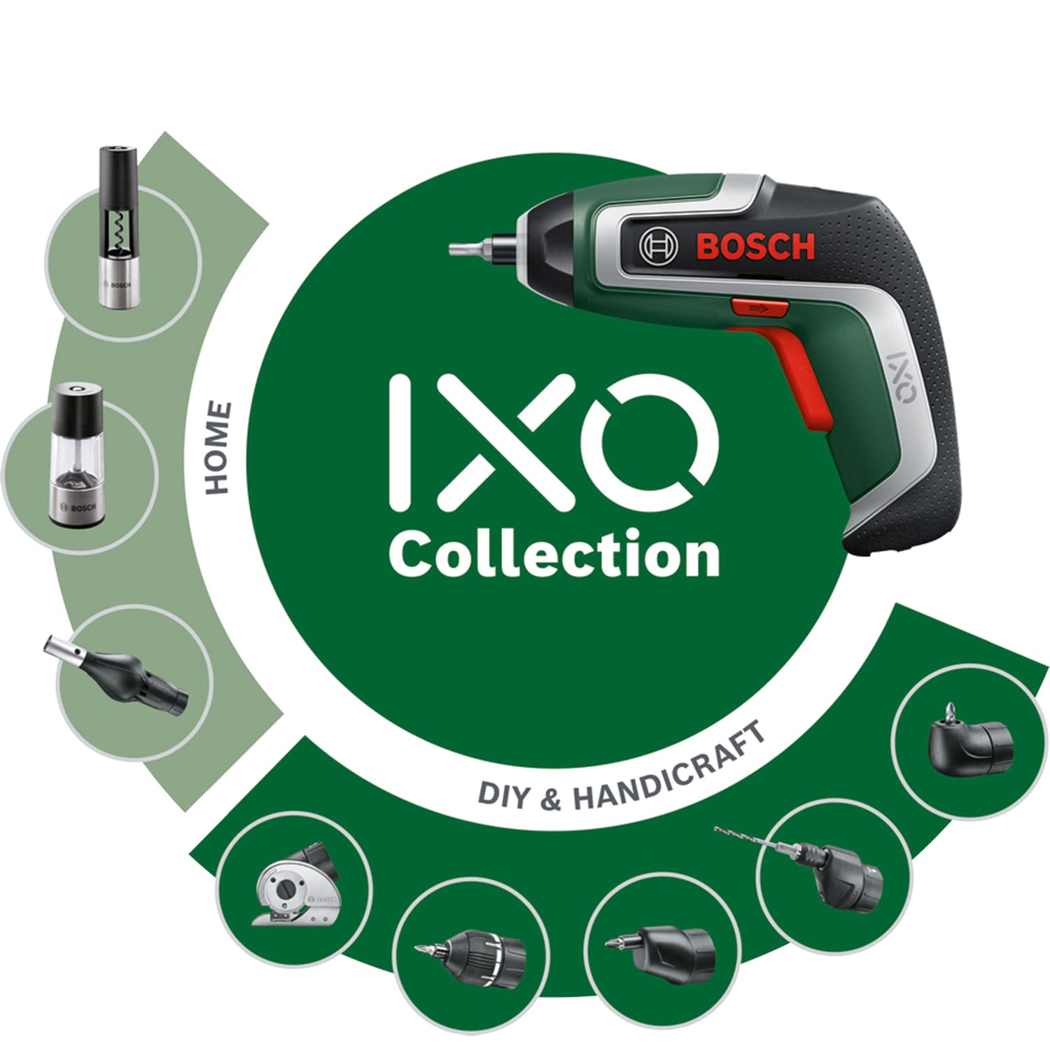 Bosch IXO 7 Avvitatore a Batteria con Valigetta 5,5 Nm