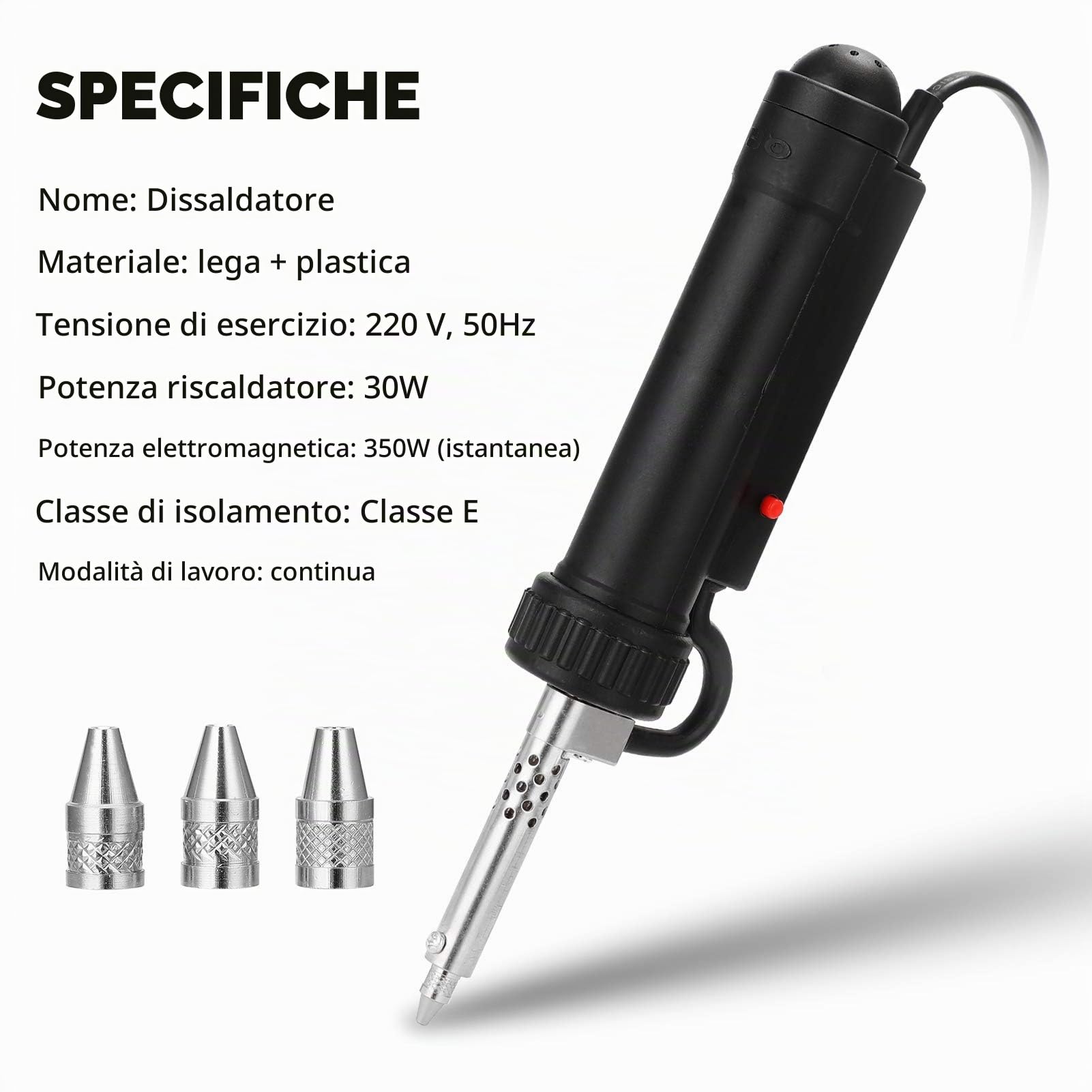 Weytoll Pompa Dissaldante Elettrica BBT-680 Nera 30W 220V