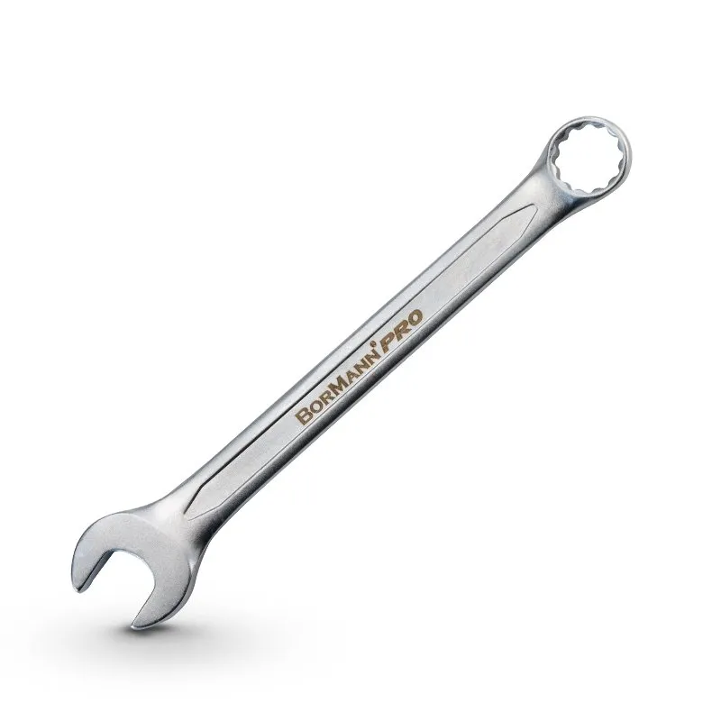 Bormann Chiave Combinata 30 mm CrV DIN3113 Foriata-Poligonale