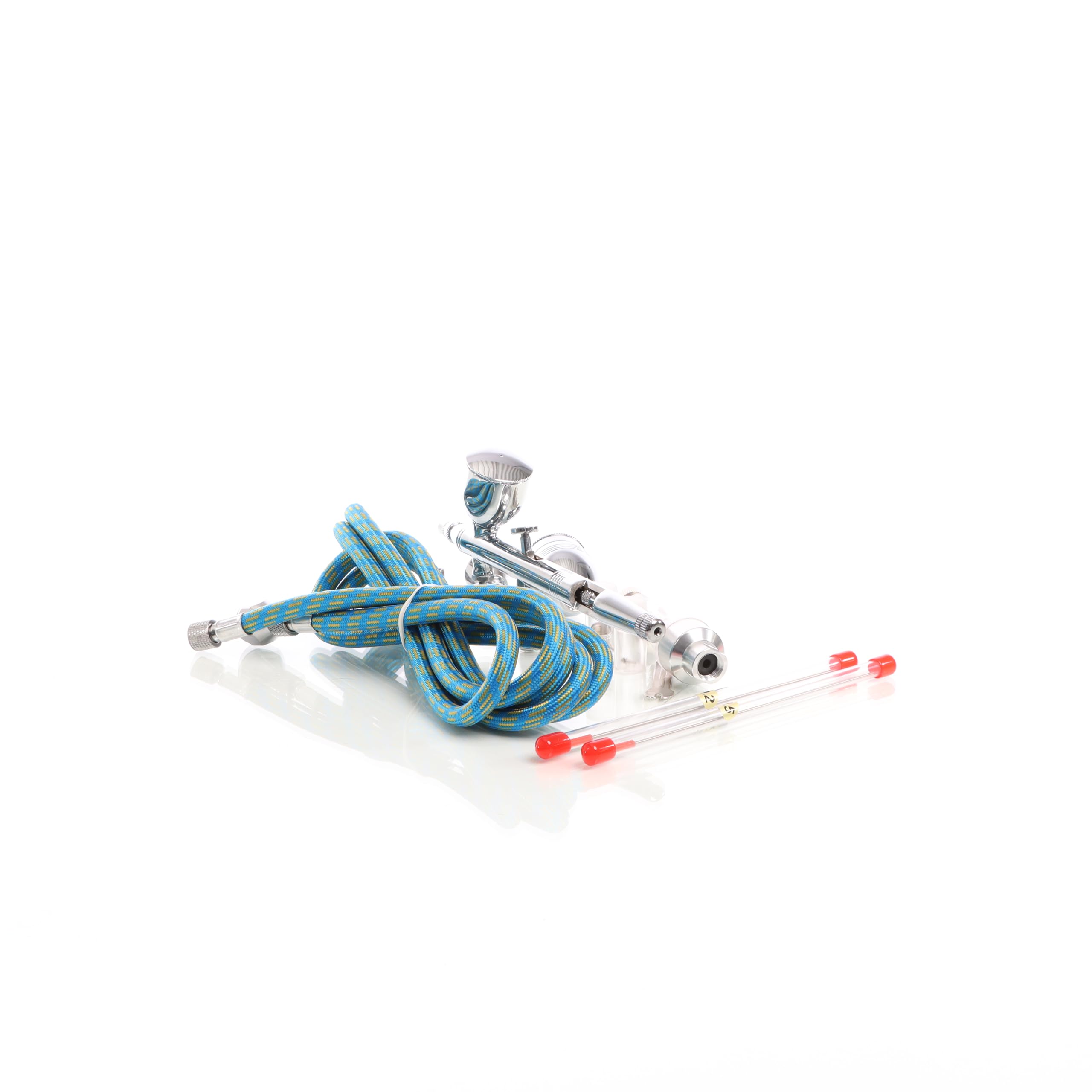 Wiltec 186K aerografo doppia azione set ugelli 0,2-0,5 mm