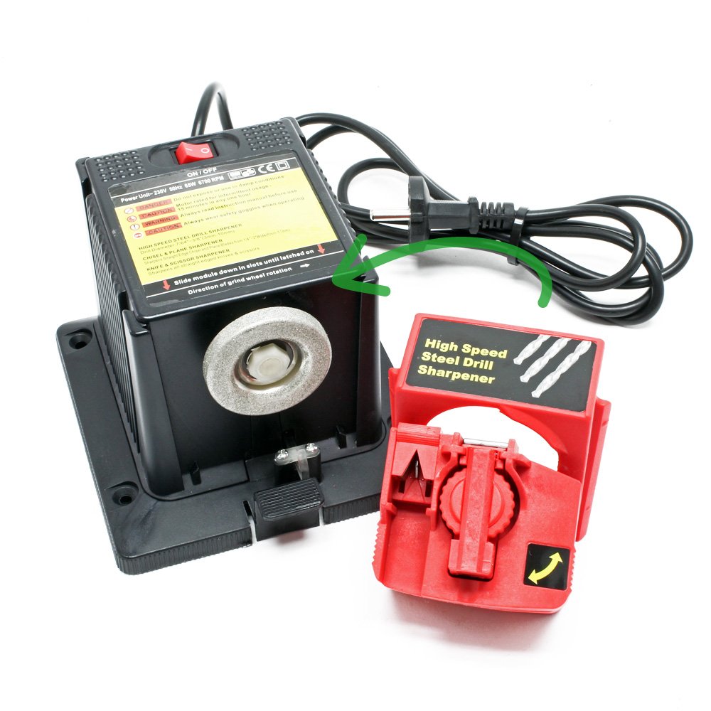 Wiltec Rettificatrice Universale 65 W affilatrice punte trapano