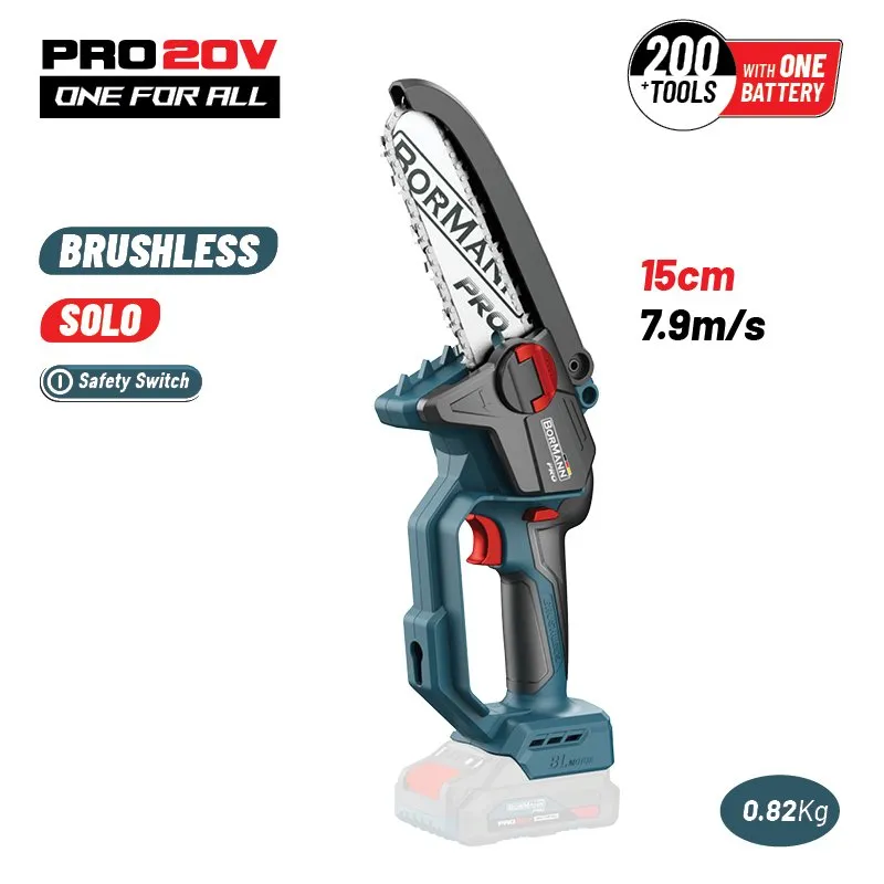 Bormann Mini Motosega a Batteria 20V Brushless Solo