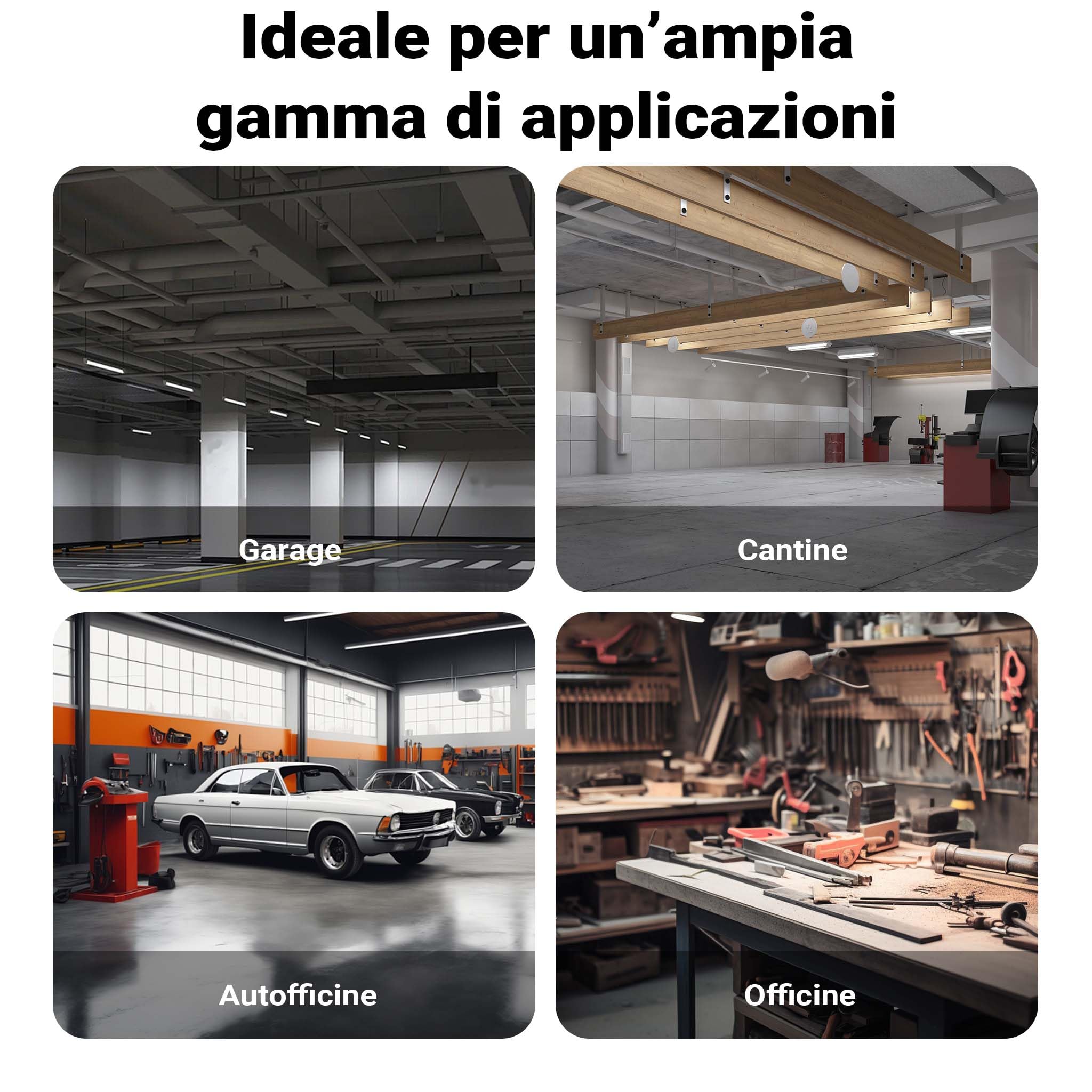 Wiltec Scaffale portagomme 180x120x40 cm 8 gomme 795 kg