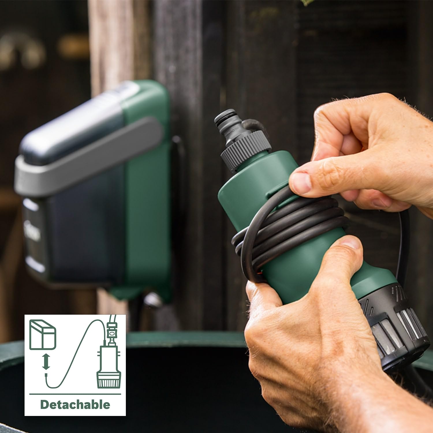 Bosch GardenPump 18V-2000 pompa sommersa a batteria 2,5Ah