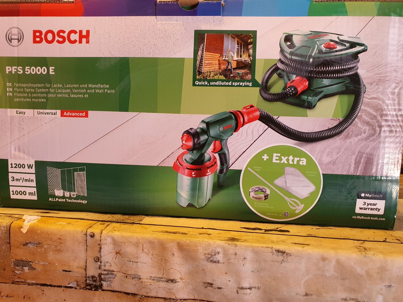 Bosch PFS 5000 E pistola verniciatura a spruzzo 1200 W