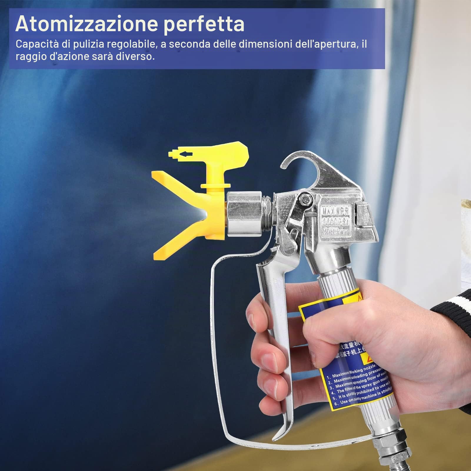 Weytoll Set Ugelli Airless 6 Pezzi 211-523 Reversibili