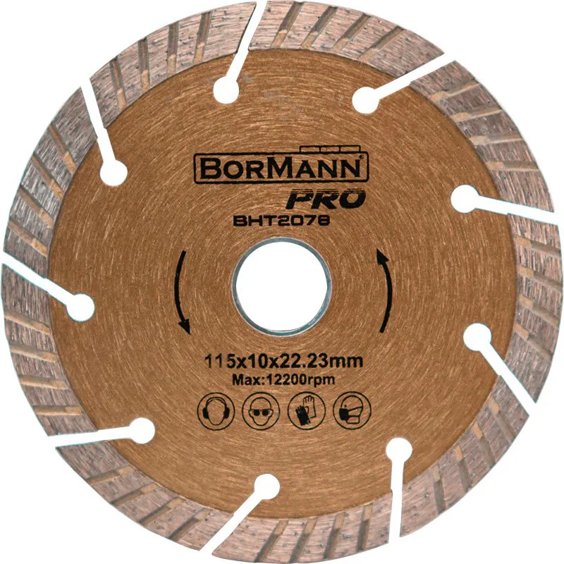 Bormann Slant Turbo disco diamantato 115mm cemento