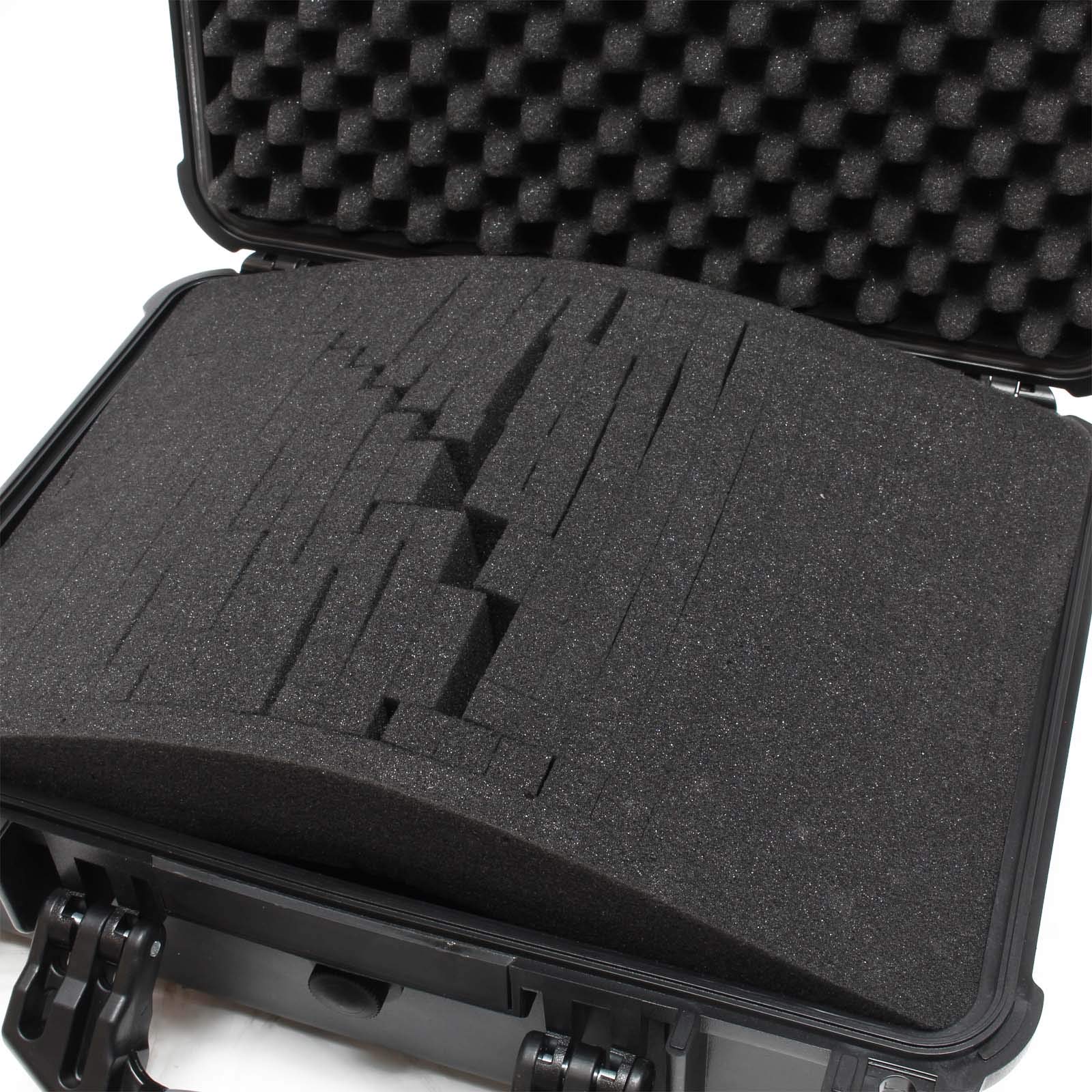 Wiltec Valigetta rigida 41x33x17 cm IP67 con spugna