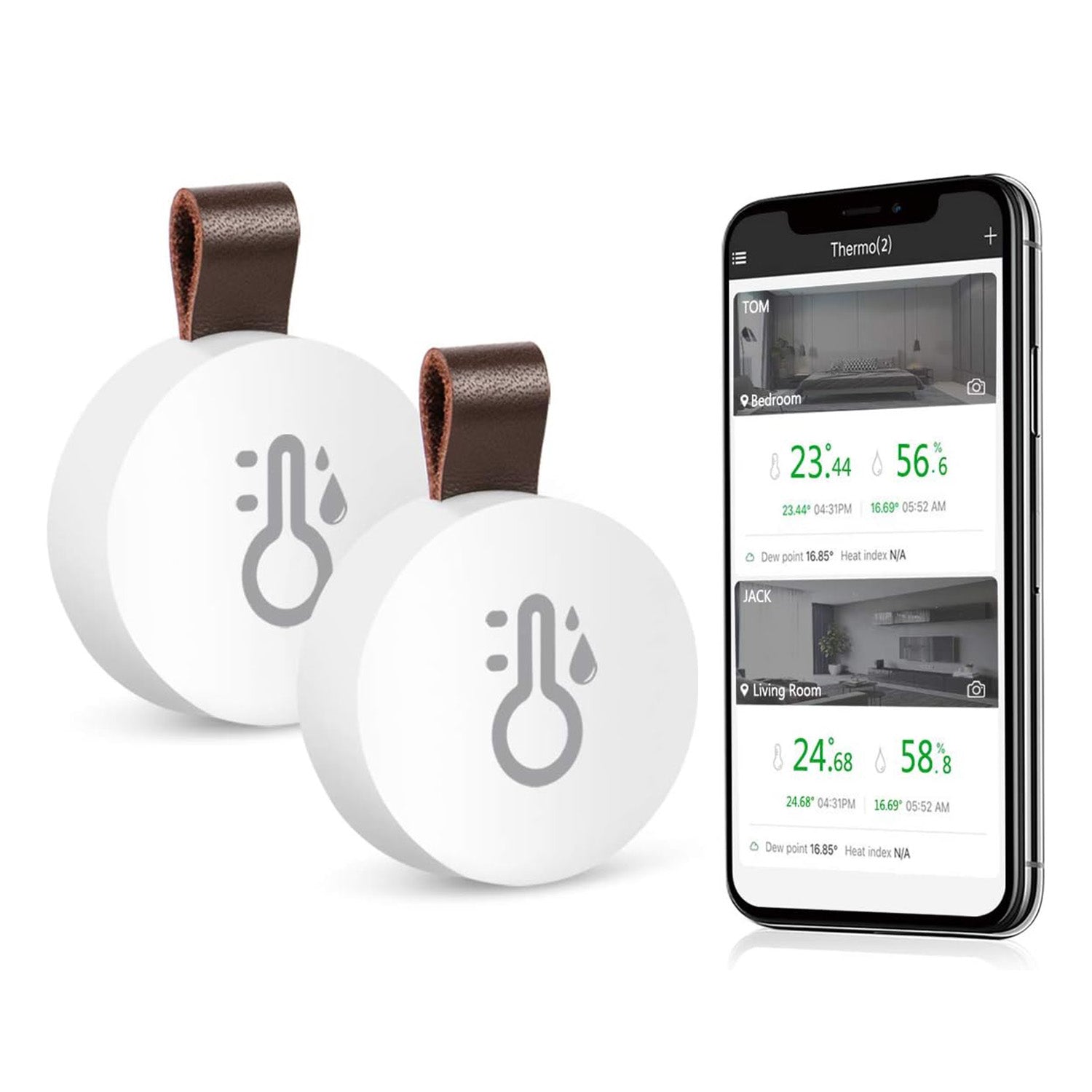 Tilswall Termoigrometro Wireless Bluetooth 1 Pezzo