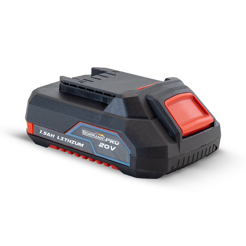 Bormann Pro Batteria 20V 1,5Ah Li-Ion con Indicatore LED