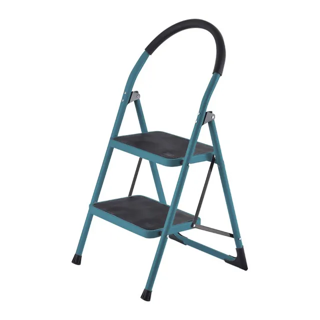 Bormann Scala Acciaio 2 Gradini Antiscivolo EVA