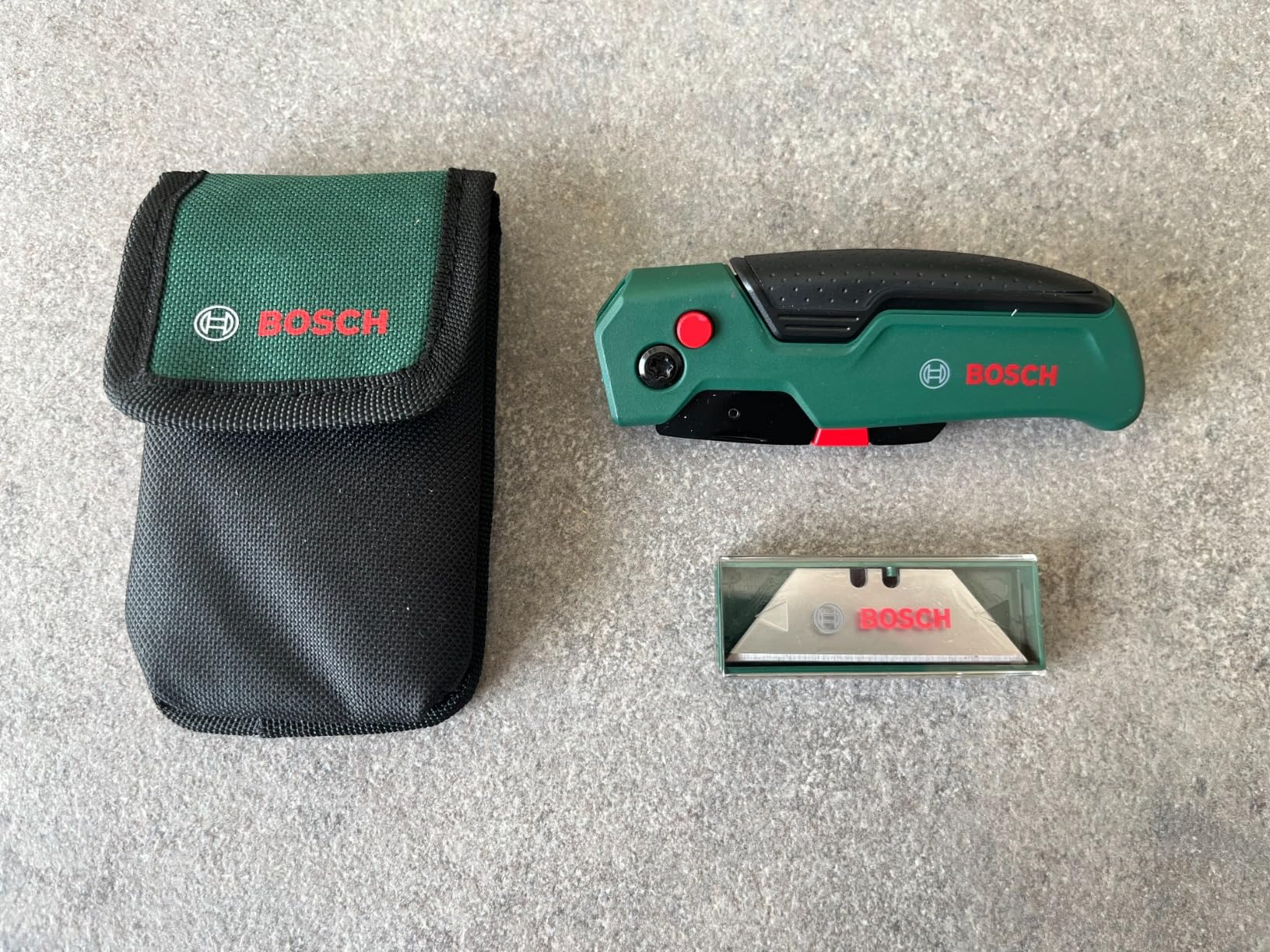 Bosch V2 Taglierino Pieghevole Set 14 Pezzi con Lame SK5