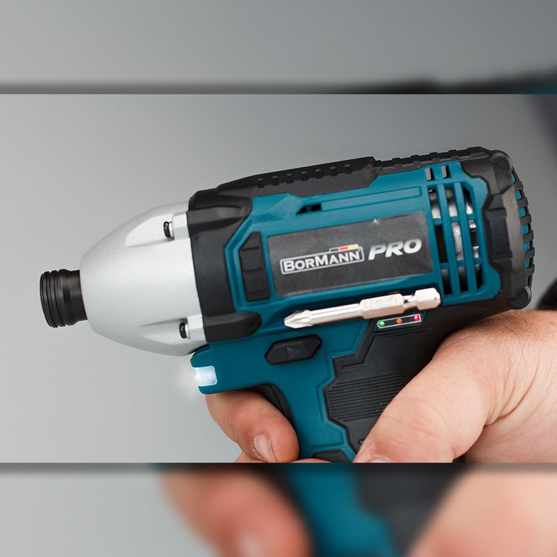 Bormann Pro Avvitatore a Impulsi 12V Solo Compatto