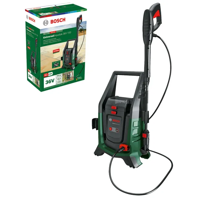 Bosch UniversalAquatak 36V-100 Idropulitrice a Batteria Senza Batteria