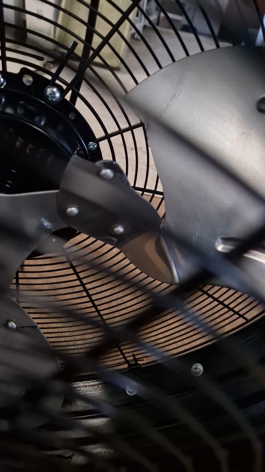Wiltec Ventilatore industriale 60 cm 180 W 3 velocità
