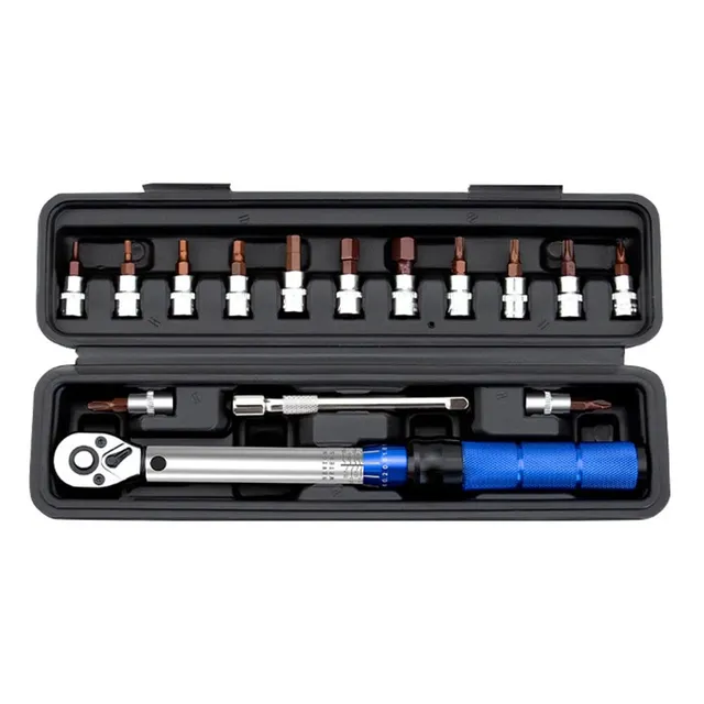Weytoll Chiave Dinamometrica 1/4" 2-24 Nm Set 16 Pezzi
