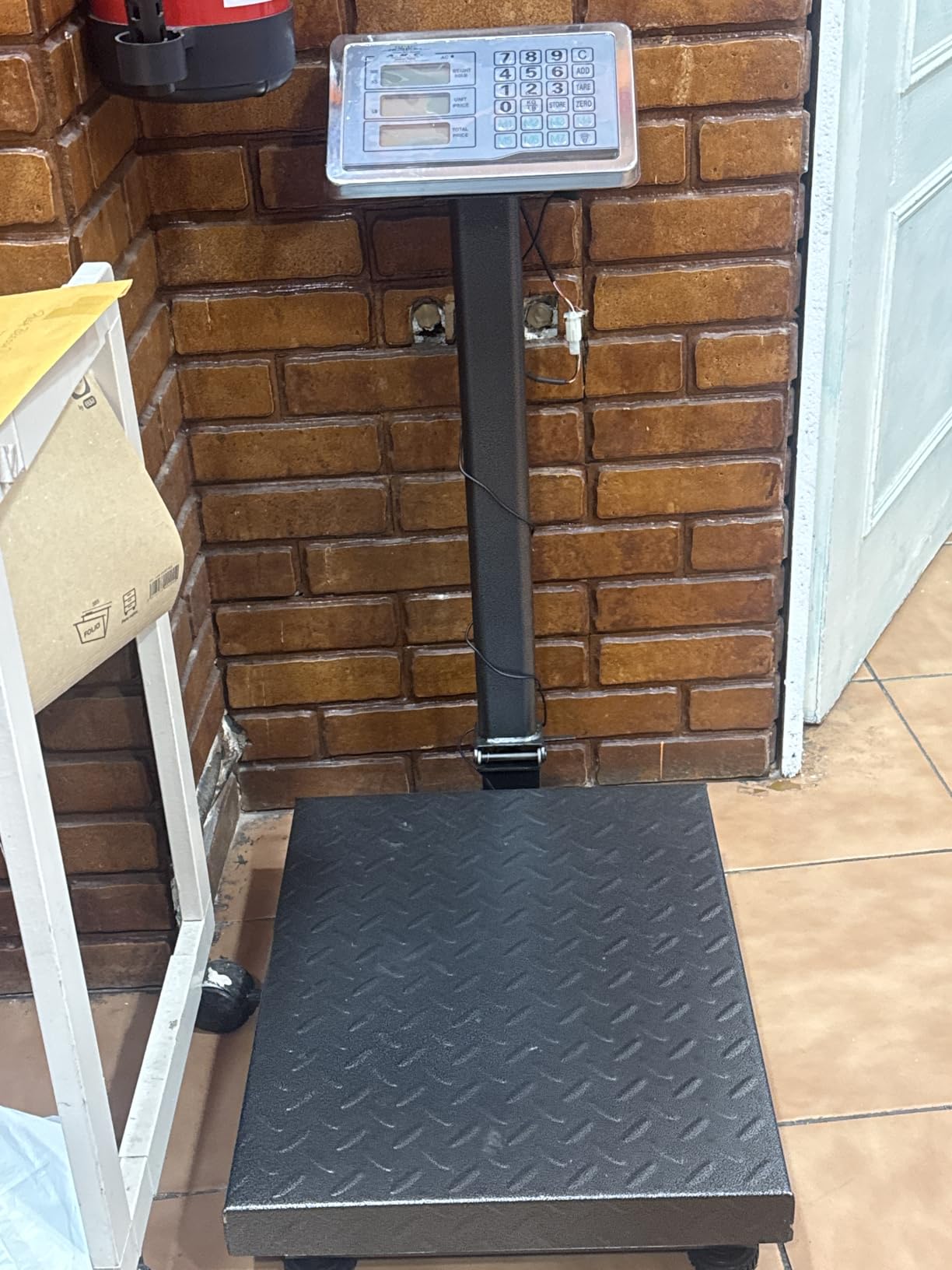 De Rosa Shop bilancia digitale 300 kg display ricaricabile