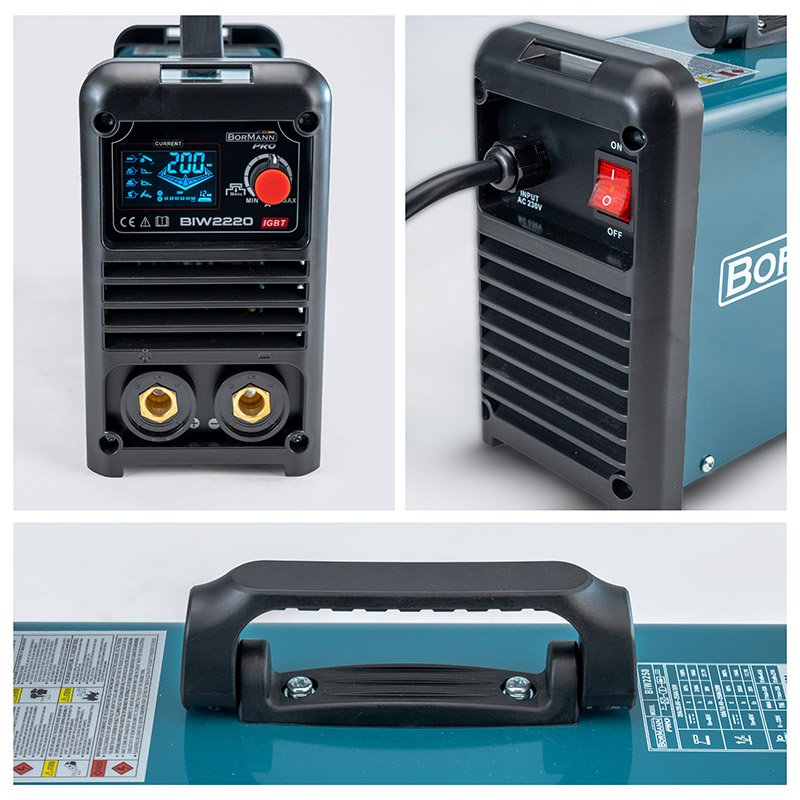 Bormann Pro Efficiency Saldatrice Inverter 200A 230V