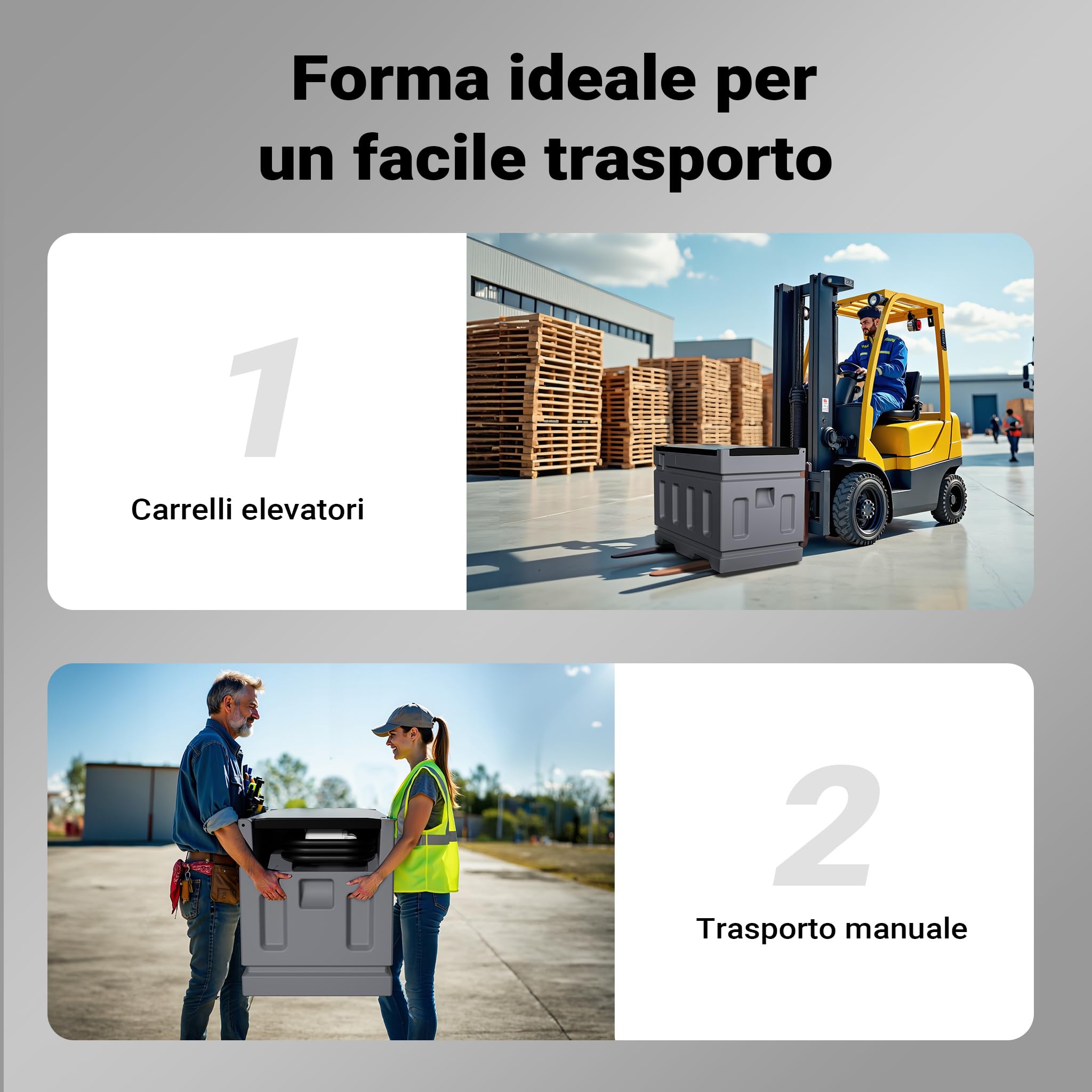 Wiltec Serbatoio Gasolio 180 l con Pompa 12V Serbatoio 40 l/min