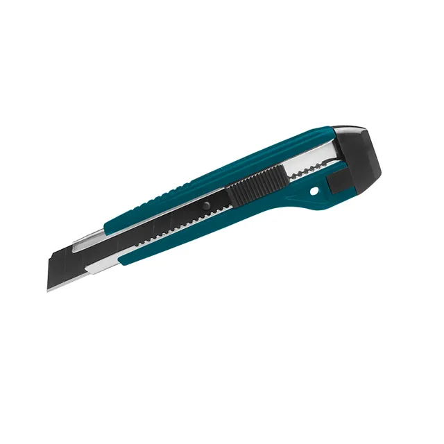 Bormann Cutter Taglierino 18mm Lama Nera Spezzabile