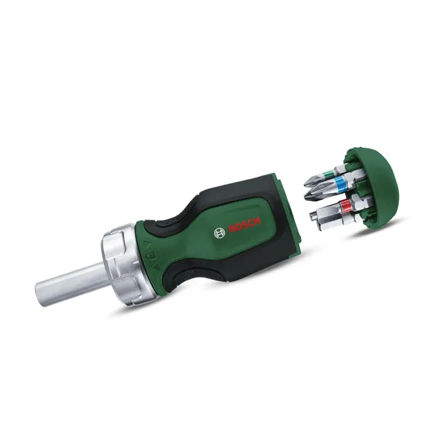 Bosch Stubby cacciavite a cricchetto corto 6 bit S2