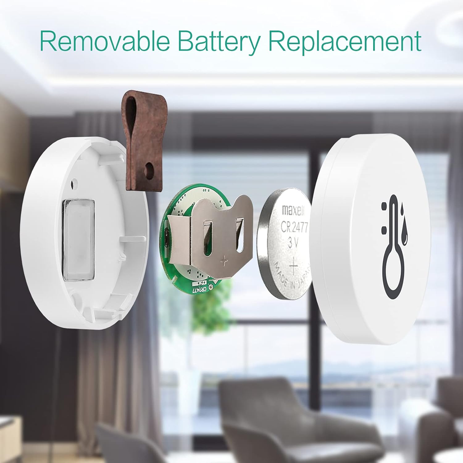 Tilswall Termoigrometro Wireless Bluetooth 1 Pezzo