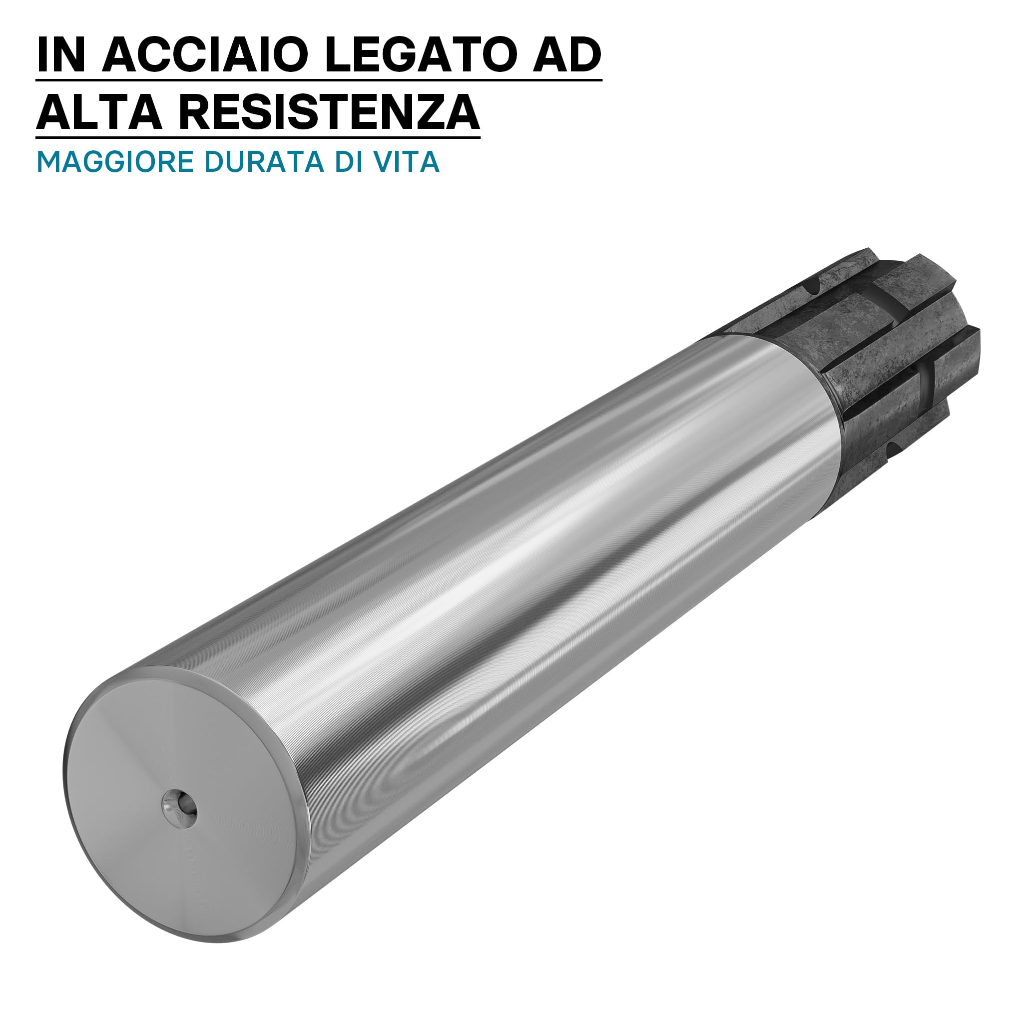 Wiltec C1 Albero Scanalato 300 mm 1 3/4" 6 Denti per Cardano
