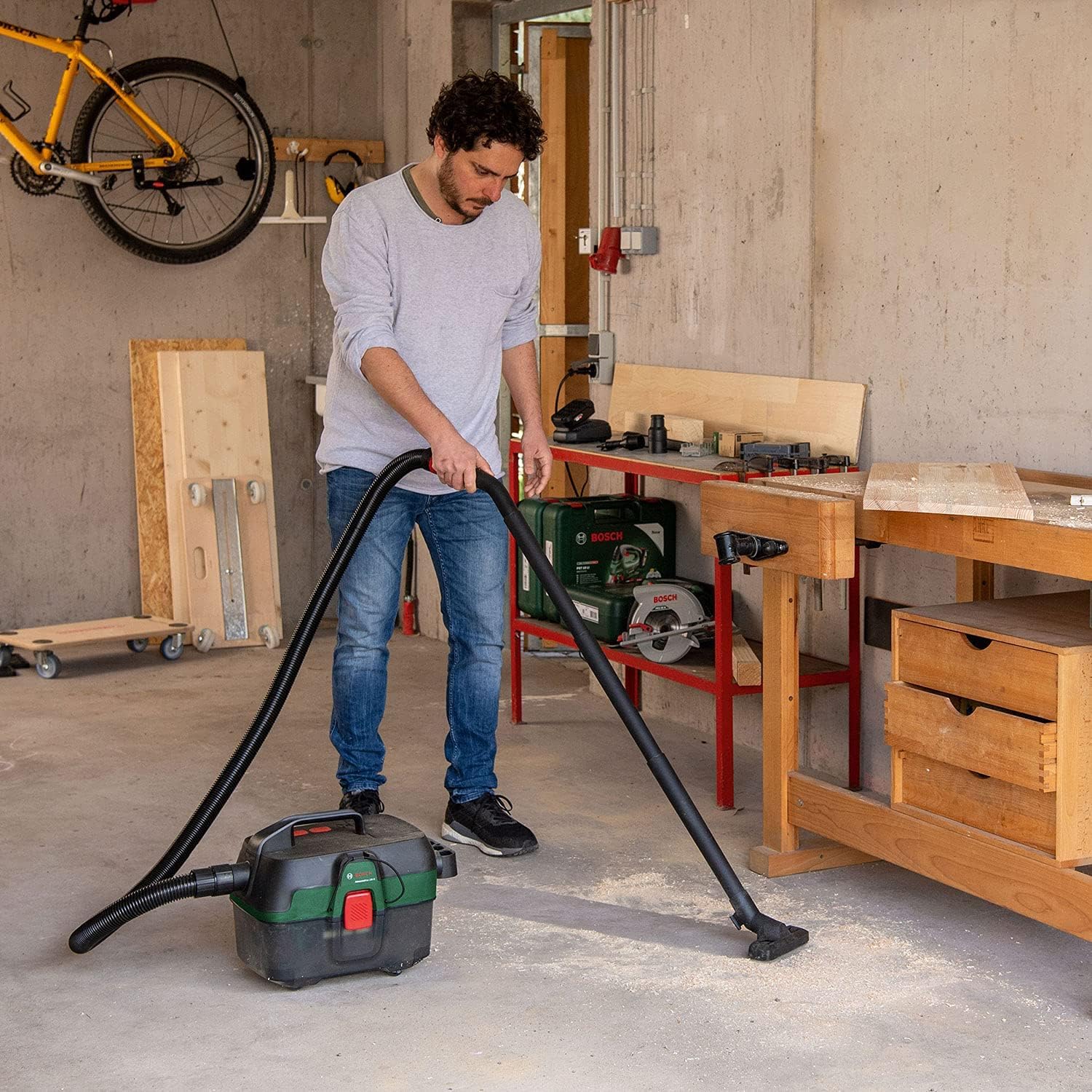 Bosch AdvancedVac 18V-8 aspiratore 18V secco umido accessori