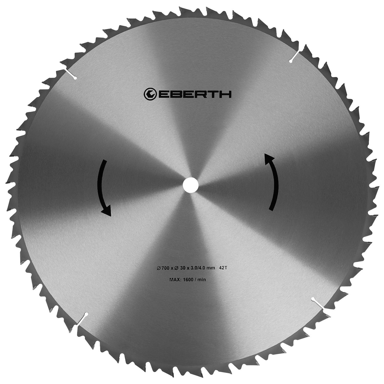 EBERTH Lama Circolare 500mm 32 Denti Legno 500X32T