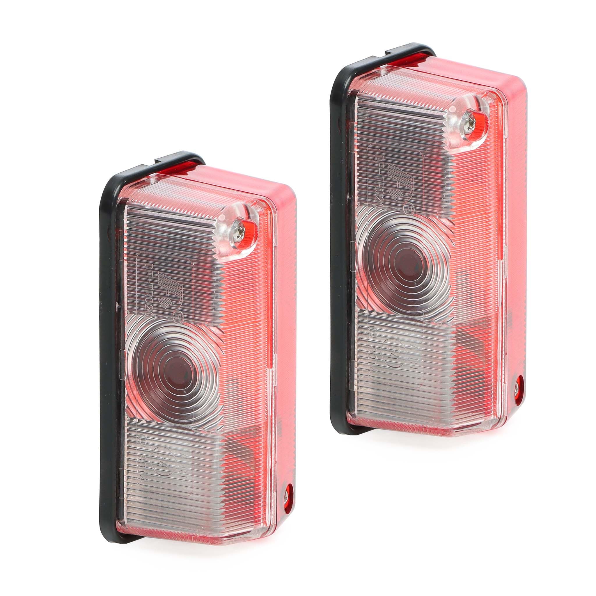 Wiltec Luci Posizione Fanali Ingombro Rimorchio Set 2