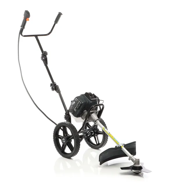 Wiltec Decespugliatore tagliabordi a benzina 52cc con ruote