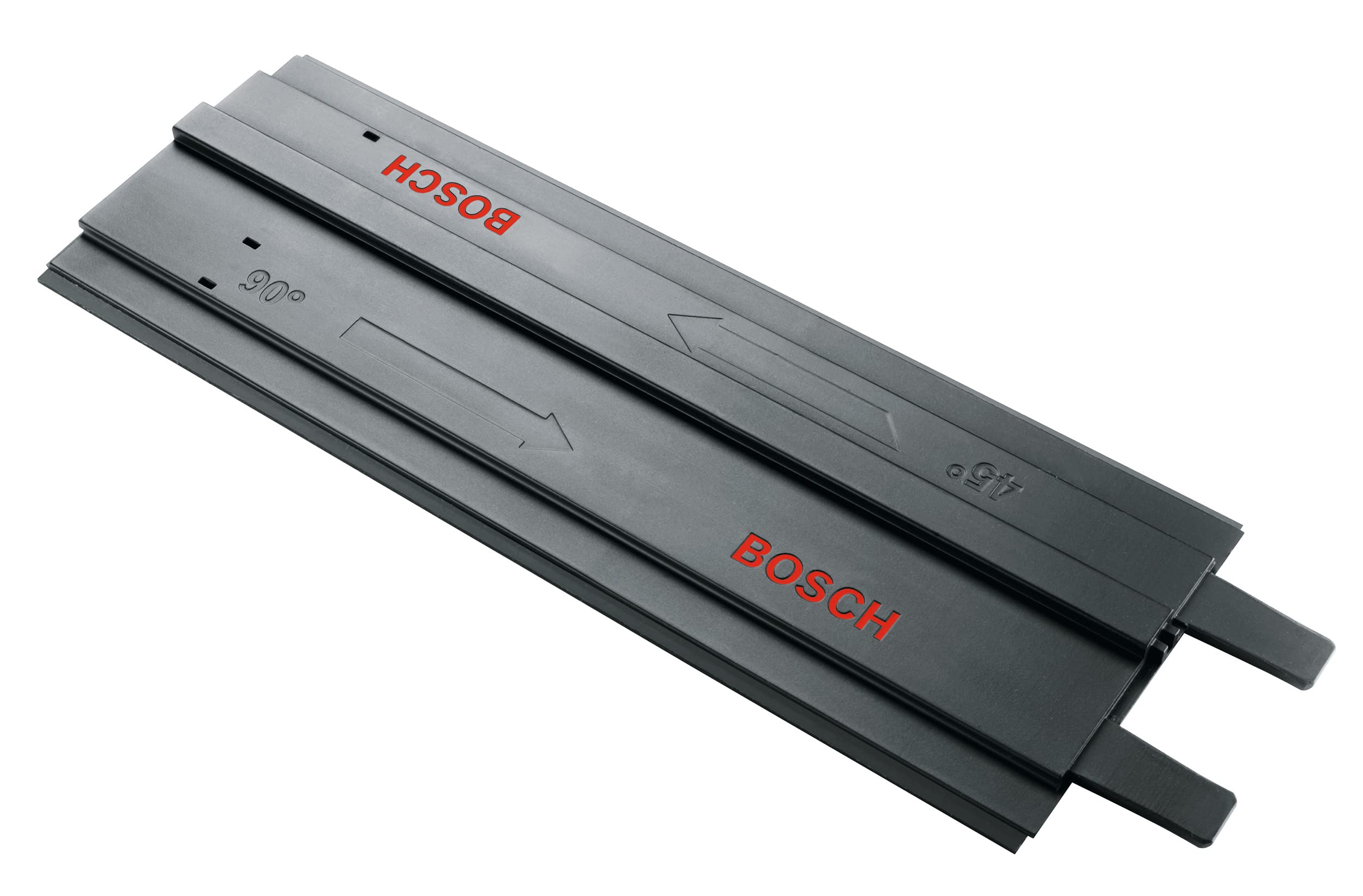 Bosch Binario Guida Plastica 2x350 mm Morsetti Tagli 90° 45°