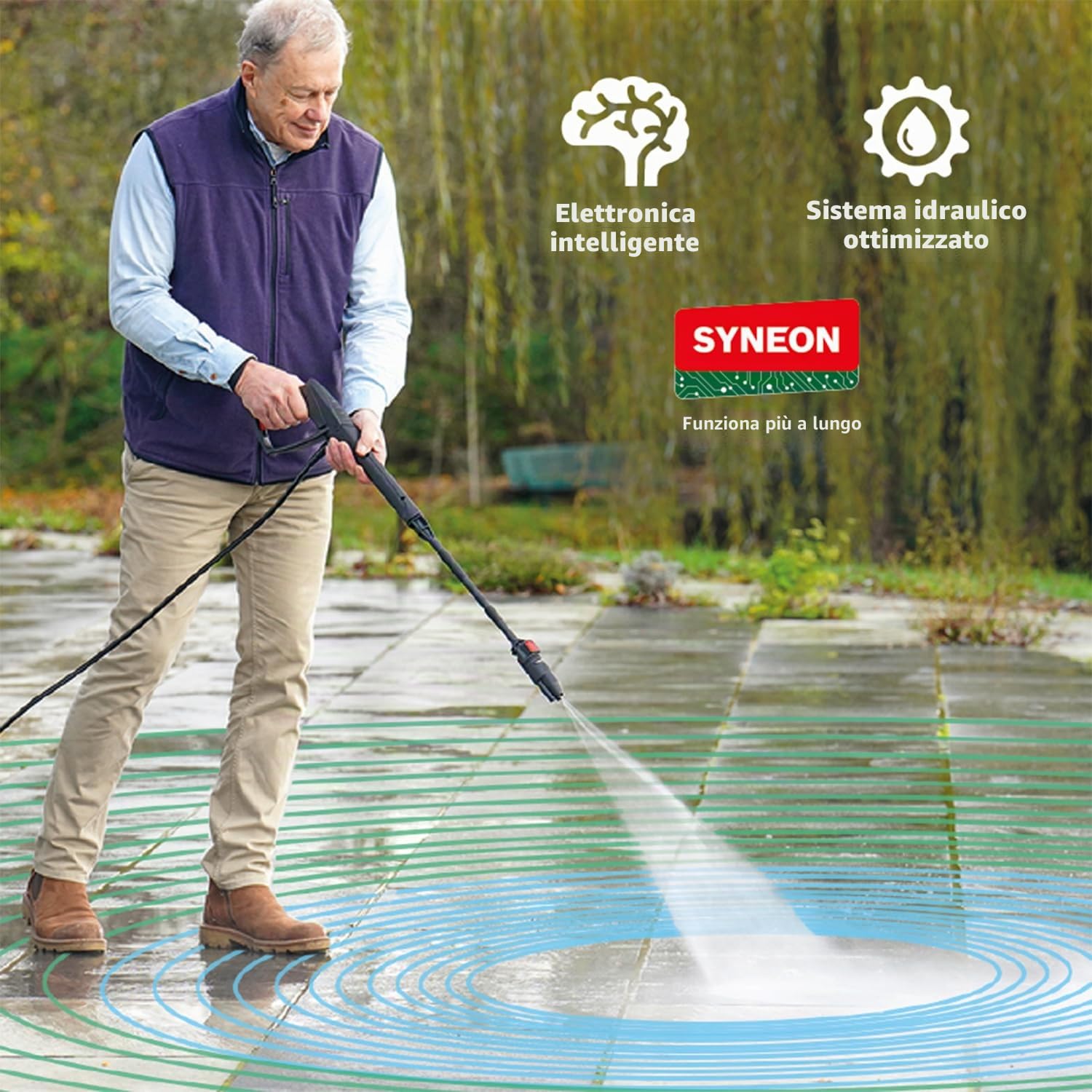 Bosch UniversalAquatak 36V-100 Idropulitrice a Batteria Senza Batteria