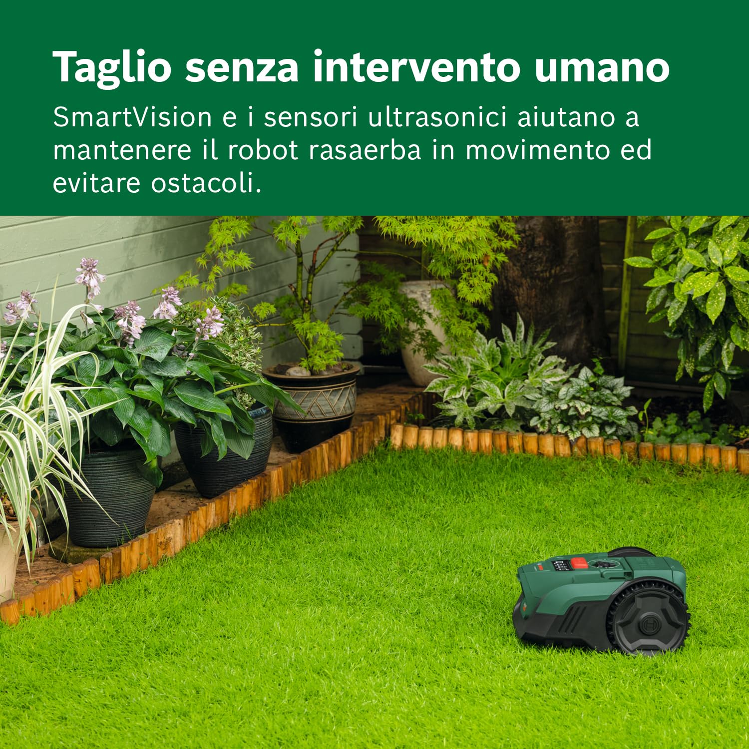 Bosch VisiMow 18V-100 robot rasaerba senza batteria 100mq