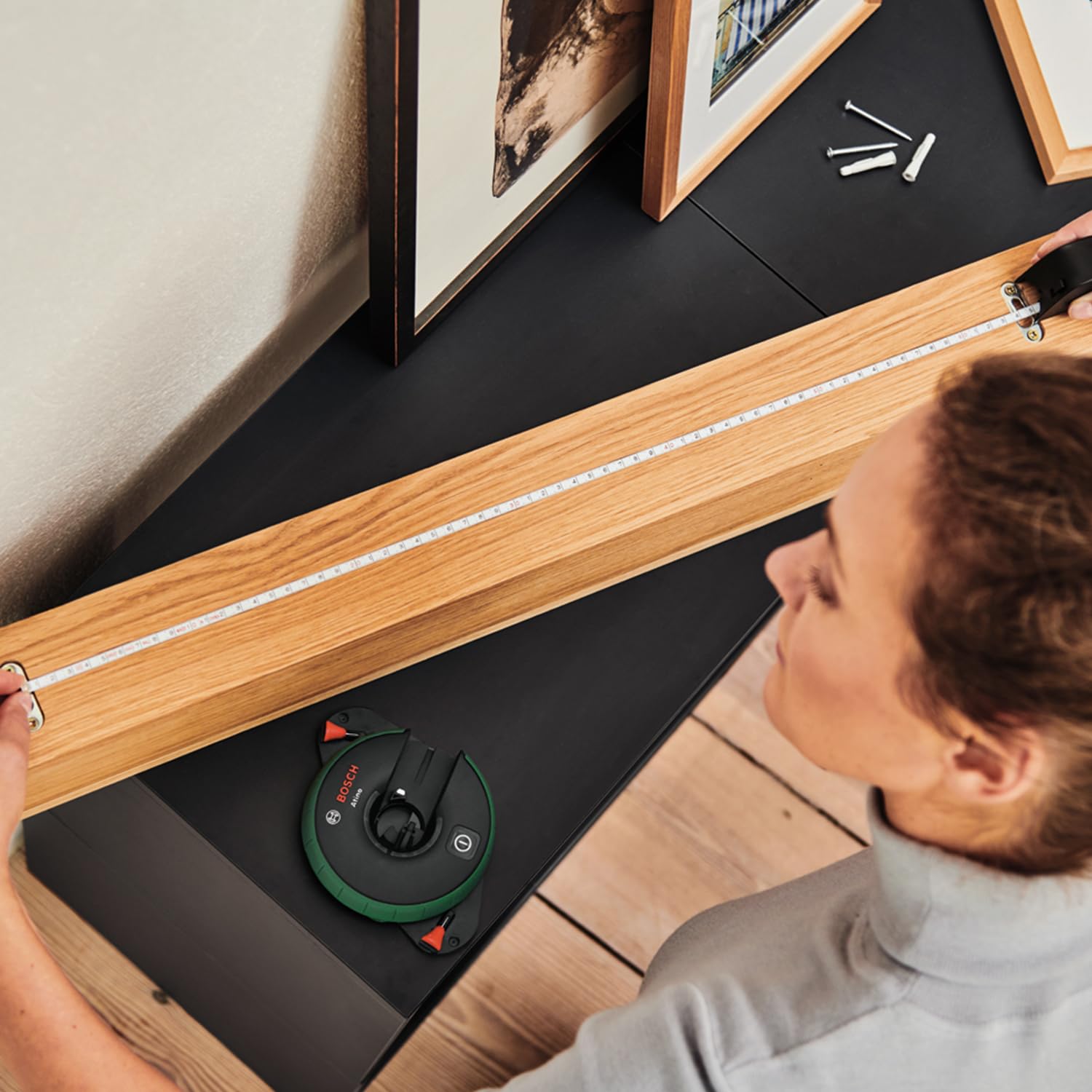 Bosch Atino 2a Gen. livella laser linee 2,2 m con metro
