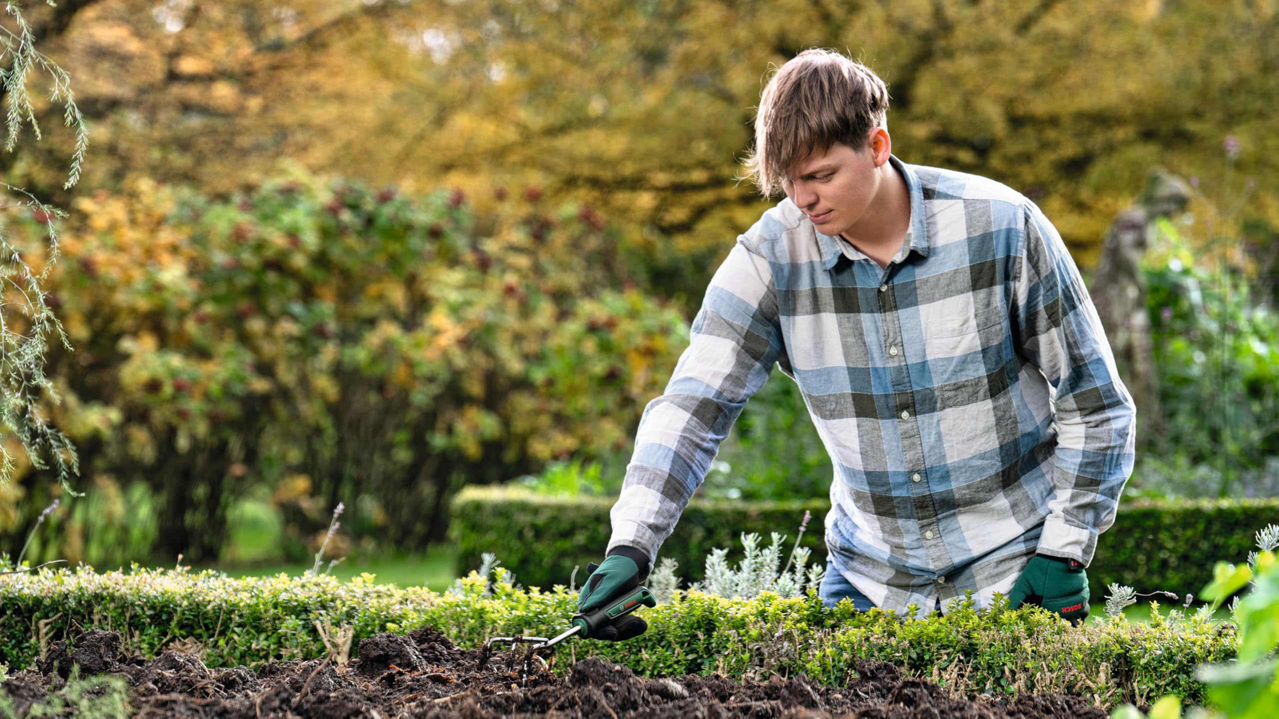 Bosch Coltivatore Manuale da Giardino Ergonomico