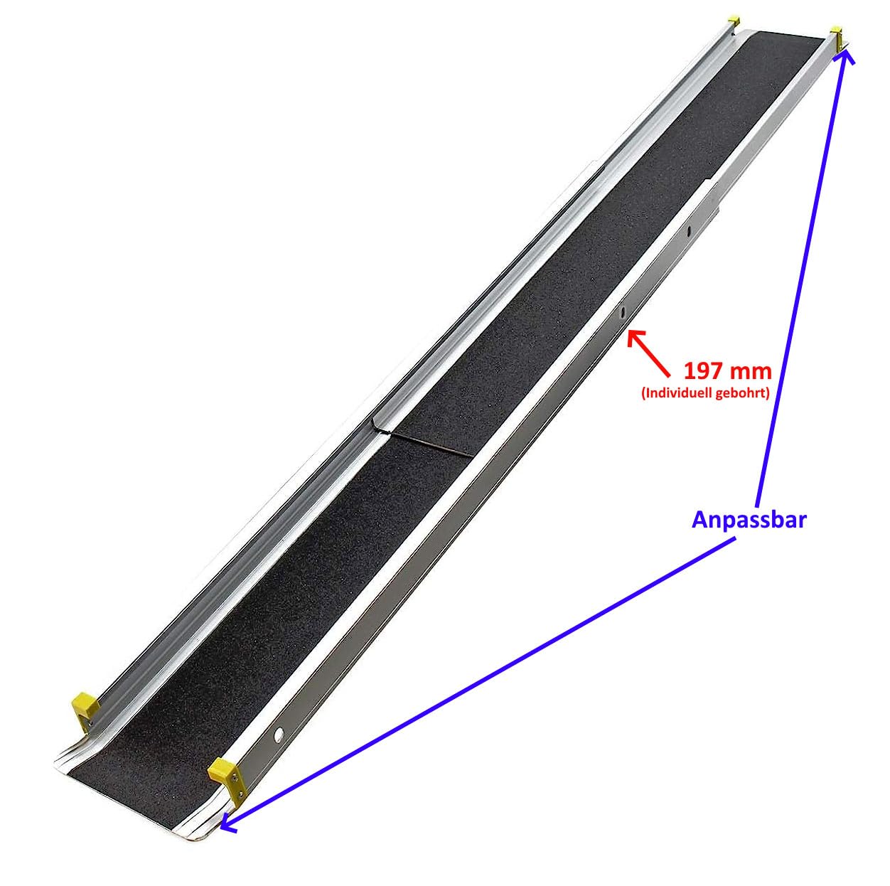 Wiltec Rampe Telescopiche Alluminio 270kg 2pz